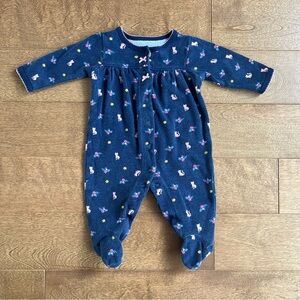 3/$10 CARTERS Baby girl pyjamas 3m